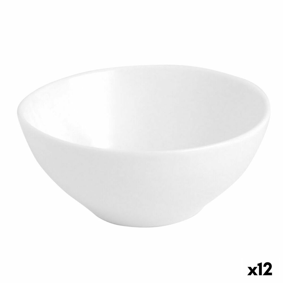Snacksbrett Quid Chef Hvit Keramikk (12 enheter) (Pack 12x)